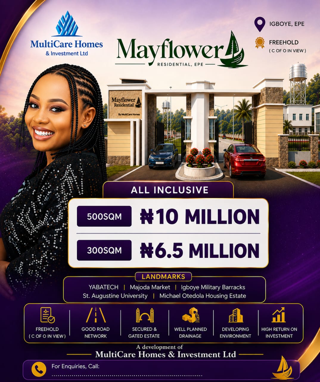 Mayflower Residential Estate Flier